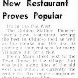 1948 Nov 3 - Desert Sun article clipping.