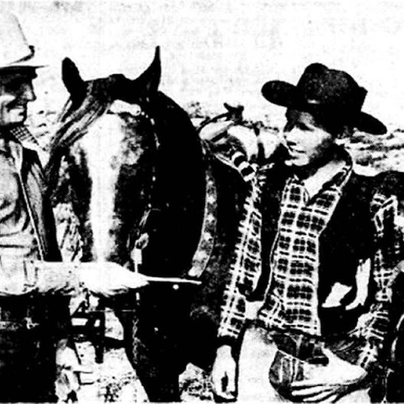 Gene Autry with John and Charles Kee