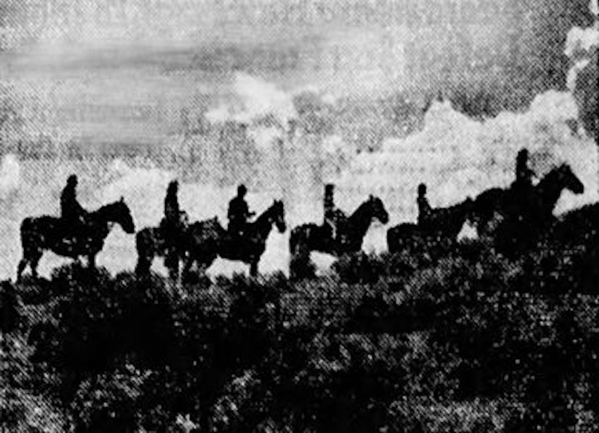 Riders in the sunset featured image