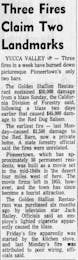 fire claims landmark clipping