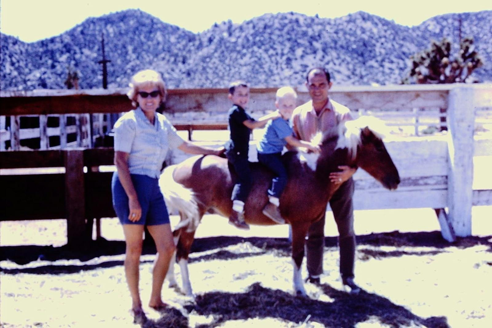 Pony ride at the OK Corral in 1968