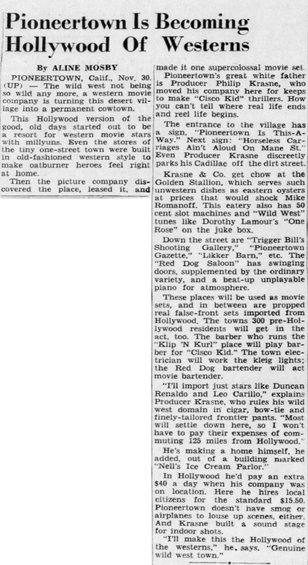 Dec. 1, 1948 - Asheville Citizen Times article clipping