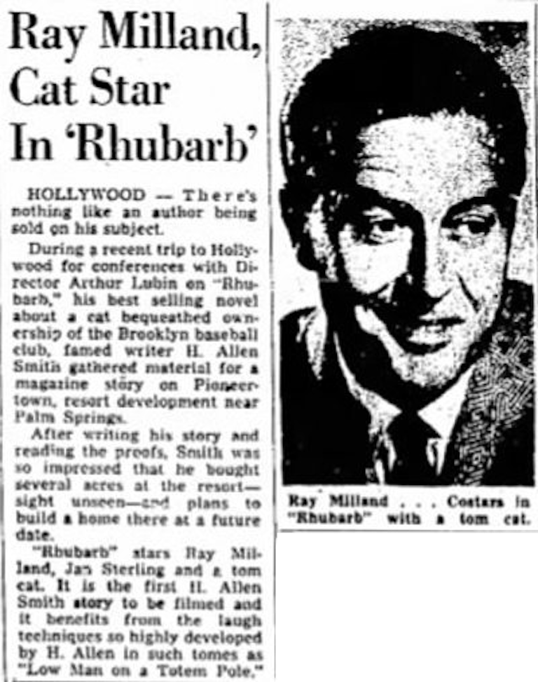 Sept. 22, 1951 - The Salt Lake Tribune article clipping