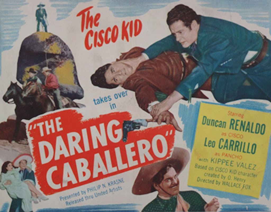 The Daring Caballero lobby card
