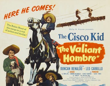 The Valiant Hombre lobby card