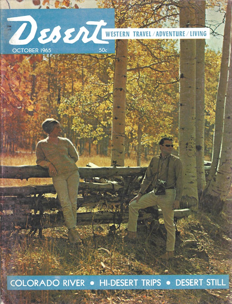 Desert Magazine cover Oct.