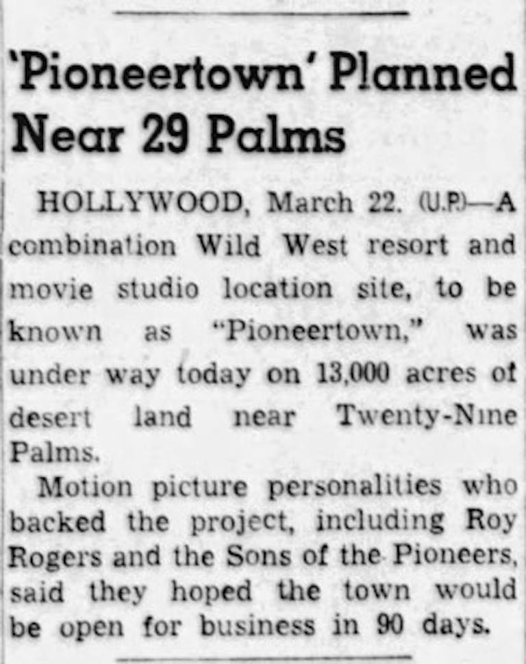 March 22, 1946 - Pasadena Star News clipping